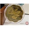 Image 3 : RCM Canada 2018 $20 Fine Silver Coin : Iconic Maple Leaves in Wood Display Case (COA #4824 : 99.99% 