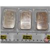 Image 1 : Silver Bullion Bars (3) : Northwest Territorial Mint   (Fine Silver .999 : One Ounce) (GST Exempt)