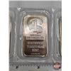 Image 3 : Silver Bullion Bars (3) : Northwest Territorial Mint   (Fine Silver .999 : One Ounce) (GST Exempt)