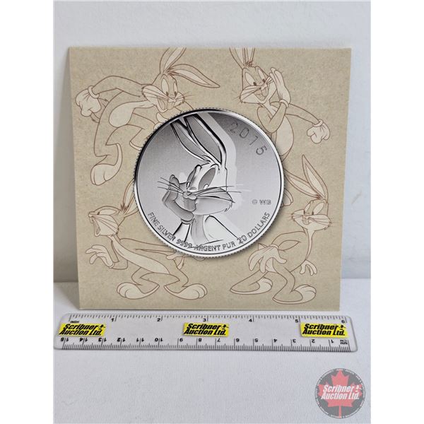 RCM Canada 2015 $20 Fine Silver : Bugs Bunny (Fine Silver 99.99%) (GST Exempt)