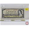 Image 1 : Canada $20 Bill 1954 : Beattie/Rasminsky #VE4814065 (See Pics for Varieties, Conditions, Serial Numb