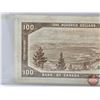 Image 5 : Canada $100 Bill 1954 : Lawson/Bouey #BJ8691419 (See Pics for Varieties, Conditions, Serial Numbers,