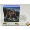 Image 1 : RCM Canada 2014 $100 Fine Silver : Solitary Titan ~ The Grizzly (Fine Silver 99.99%) (GST Exempt)