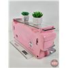 Image 5 : Elvis Pink Cadillac 3-D Front Lighted Wall Decor Shelf w/Faux Plants