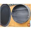 Image 3 : Porthole Style Vanity Mirror  (Measures : 23"H x 25"W x 7-1/2"D)