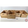 Image 1 : Wooden Crates (8)  (Largest Measures : 9-1/2"H x 22"W x 15-3/4"D)