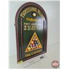 Image 2 : Wooden 3D Pool Sign : Professional Billiard / Pool & Snooker (Measures : 23-3/4"H x 15-3/4"W)