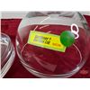 Image 10 : Tag Large Glass Display Bowls (2) & Tag Covered Dessert Dish (Bowls Measure : 16"Dia)