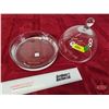 Image 9 : Tag Large Glass Display Bowls (2) & Tag Covered Dessert Dish (Bowls Measure : 16"Dia)