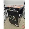 Image 2 : Harley Davidson Rolling Lockable Bar Cart w/Harley Davidson Bar Mat & Removeable Back Tray
