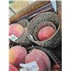 Image 4 : Home Décor Combo : Pillows (2), Metal Sign, Faux Flora & Fruit, Basket (Basket Measures : 8"H x 14-3