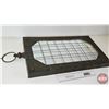 Image 3 : Metal Wall Mirror  (Measures : 29"H x 15"W x 2"D)