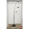 Image 1 : Three Tier Floor Lamp  (Not Tested ~ No Bulbs) (Measures : 83"H)