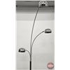 Image 2 : Three Tier Floor Lamp  (Not Tested ~ No Bulbs) (Measures : 83"H)