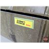 Image 6 : Barrel Style Metal Chest  (Measures : 16-1/4"H x 23-1/2"W x 14"Dia)