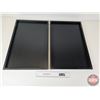 Image 4 : Framed Wall Art : Floral Design (Measures : 23-1/2"H x 15-3/4"D)