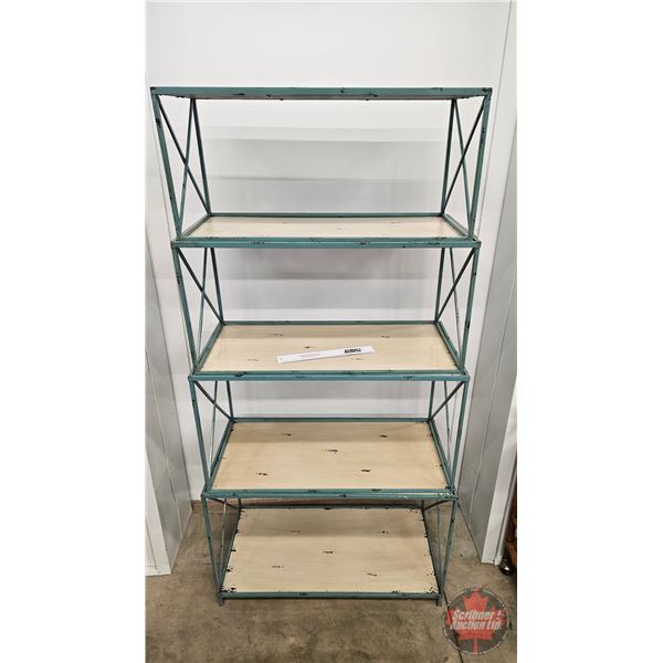 Display Shelf/Nesting Side Tables  (Base Table Measures : 22-1/2"H x 33-1/2"W x 16-1/2"D) (Total Hei