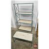Image 3 : Display Shelf/Nesting Side Tables  (Base Table Measures : 22-1/2"H x 33-1/2"W x 16-1/2"D) (Total Hei