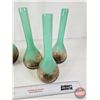 Image 3 : Blown Glass Test Tube Vases (5)  (Tallest Measures : 20"H)