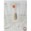 Image 2 : Fantastic Craft Clear Glass Vases (5) (Measures : 12"H)