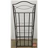 Image 3 : Metal Display Shelving Unit w/Glass Shelves (Measures : 63"H x 24-1/4"W x 12-1/2"D)