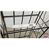 Image 6 : Metal Display Shelving Unit w/Glass Shelves (Measures : 63"H x 24-1/4"W x 12-1/2"D)