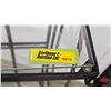 Image 8 : Metal Display Shelving Unit w/Glass Shelves (Measures : 63"H x 24-1/4"W x 12-1/2"D)