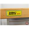 Image 10 : Store Fixture : Rolling 4 Tier Rack  (Measures : 53"H x 30"W x 17"D)