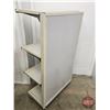 Image 5 : Store Fixture : Rolling 4 Tier Rack  (Measures : 53"H x 30"W x 17"D)