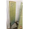 Image 2 : Store Fixtures (3) : Rolling & Swivel Peg Boards (2) & Swivel Peg Board  (Tallest Measures : 66"H x 