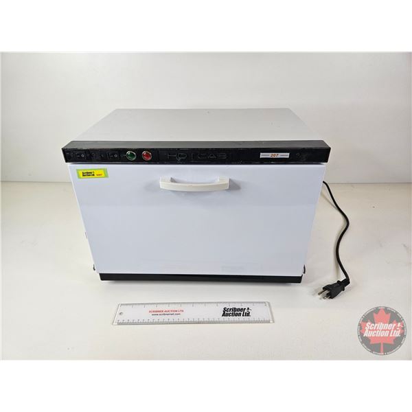 Hot Cabi Model 207 Hot Towel Warmer Cabinet (Measures : 13"H x 17-3/4"W x 12-1/4"D)