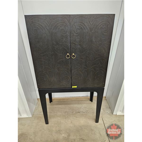 Accent Cabinet (2pc)  (Measures : 55"H x 29"W x 15-3/4"D)