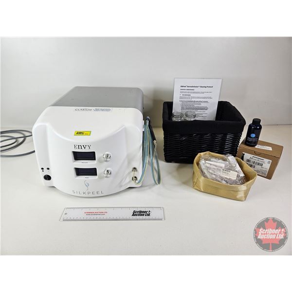 Envy Medical SilkPeel Dermalinfusion System : Model A0112 c/w Medical Handpiece Tips, Micro-Kleem Su