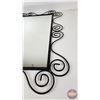 Image 4 : IKEA Noresund Metal Framed Mirror  (Measures : 28-1/2"H x 28"W)