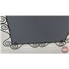 Image 6 : IKEA Noresund Metal Framed Mirror  (Measures : 28-1/2"H x 28"W)