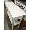 Image 3 : Console Table w/3 Upper Cubbies & Lower Display Shelf (Measures : 35-1/2"H x 50-3/4"W x 16-1/4"D)