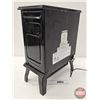 Image 7 : Electric Free Standing Fireplace/Heater  (Measures : 22-3/4"H x 17"W x 10"D)