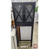 Image 1 : Space Saver w/Barn Style Doors  (Measures : 63"H x 24"W x 9-1/2"D)