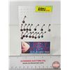 Image 1 : Store Piercing Display w/Product : Belly Piercing (16)