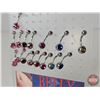 Image 3 : Store Piercing Display w/Product : Belly Piercing (16)