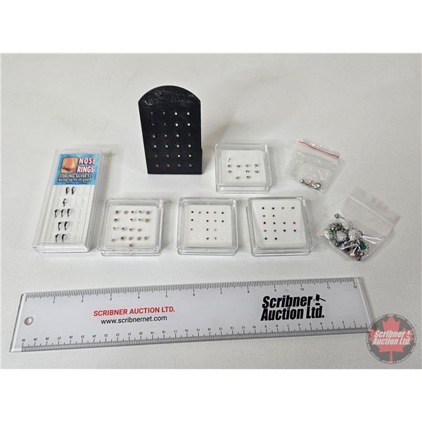 Large Variety of Piercings (106pcs)