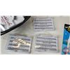 Image 4 : Large Variety of Glue On Lashes (35pcs) & Glue (3) w/Wire Basket