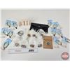 Image 1 : Variety of Bracelets (20), Make Up Brushes w/Carry Case & OPI Lotion (8)
