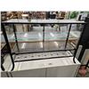 Image 1 : IKEA KLINGSBO Glass-Door Cabinet (Measures : 31-1/2"H x 36-1/2"W x 16"D)