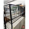Image 2 : IKEA KLINGSBO Glass-Door Cabinet (Measures : 31-1/2"H x 36-1/2"W x 16"D)