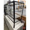 Image 4 : IKEA KLINGSBO Glass-Door Cabinet (Measures : 31-1/2"H x 36-1/2"W x 16"D)