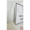 Image 5 : Metal Framed Canvas Wall Art : "Love your life, be happy, keep smiling…" (Measures : 15"H x