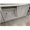 Image 4 : Storage Combination Cupboard w/Sliding Doors (Measures : 29-1/2"H x 55"W x 19-3/4"D)