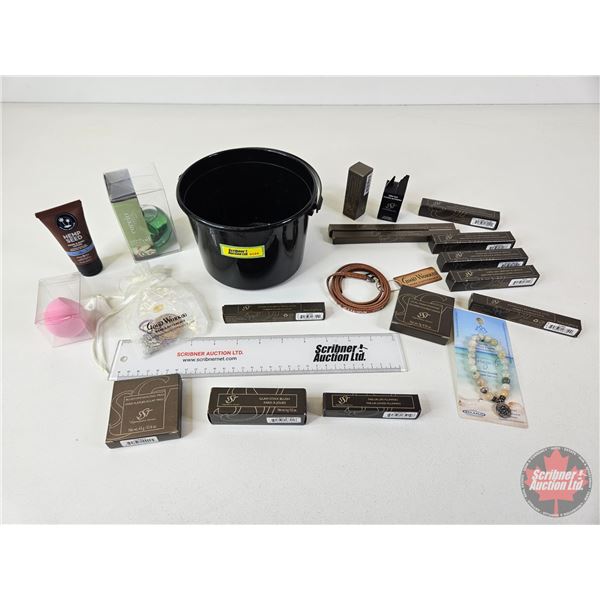 Variety Product Basket Lot : SST Products (Long Last Demi Matte Lipstick, Power Stay Brow Pencil, Du