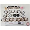 Image 2 : SST Cosmetics Products (30pcs) : Mineral Foundation Powder w/Refills  c/w Make Up Sponges